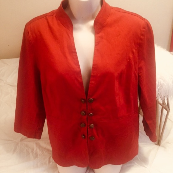 Jackets & Blazers - Burnt Orange Blazer